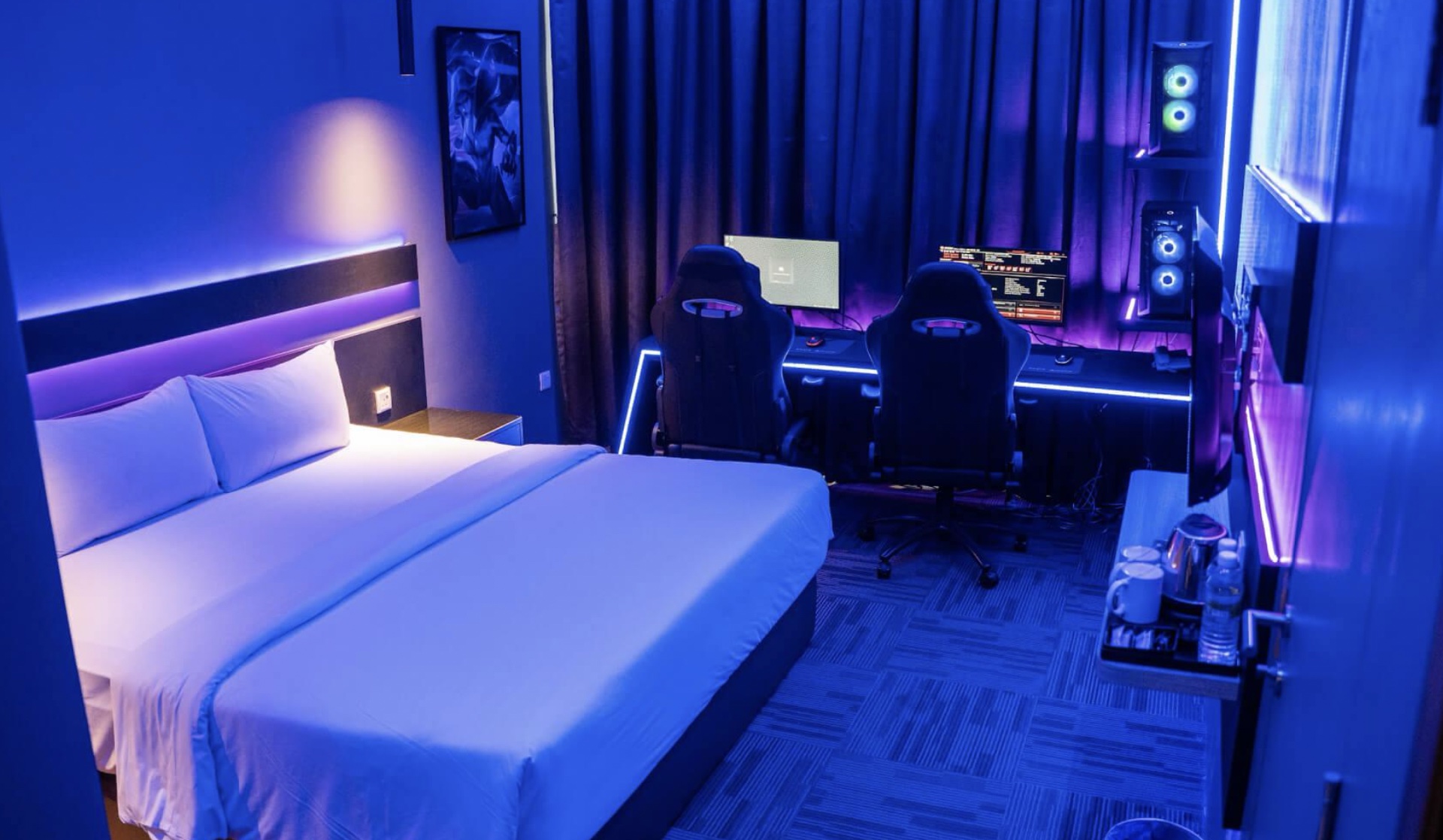 eスポーツホテルに泊まりますか？ 半日滞在料金は 122 RM から始まります